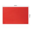 Picture of Hygiplas High Density Antibacterial Chopping Board Set 450x305x12mm (6 pack) - HC862