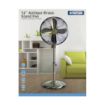 Picture of Status 16" Oscillating Antique Brass Stand Fan - GR390