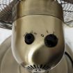 Picture of Status 16" Oscillating Antique Brass Stand Fan - GR390