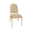 Picture of Bolero Steel Banquet Chairs with Neutral Cloth (Pack of 4) - GR360