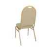 Picture of Bolero Steel Banquet Chairs with Neutral Cloth (Pack of 4) - GR360