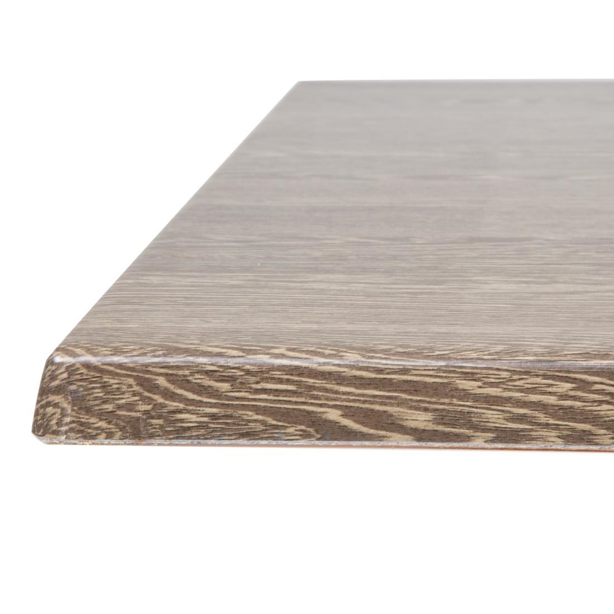 Picture of Bolero Pre-Drilled Square Table Top Wenge Grain 700mm