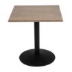 Picture of Bolero Pre-Drilled Square Table Top Wenge Grain 700mm - HC295