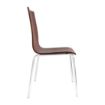 Picture of Bolero Square Back Side Chair Dark Chocolate Finish (Pack of 4) - GR343