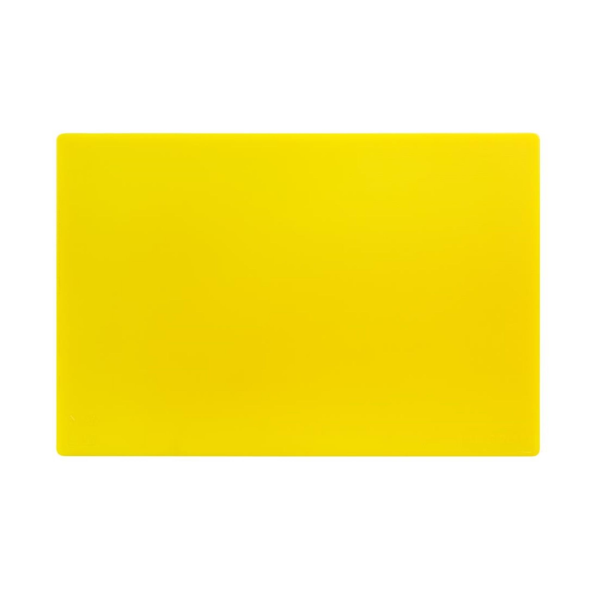 Picture of Hygiplas Low Density Antibacterial Chopping Board Yellow 450x300x10mm