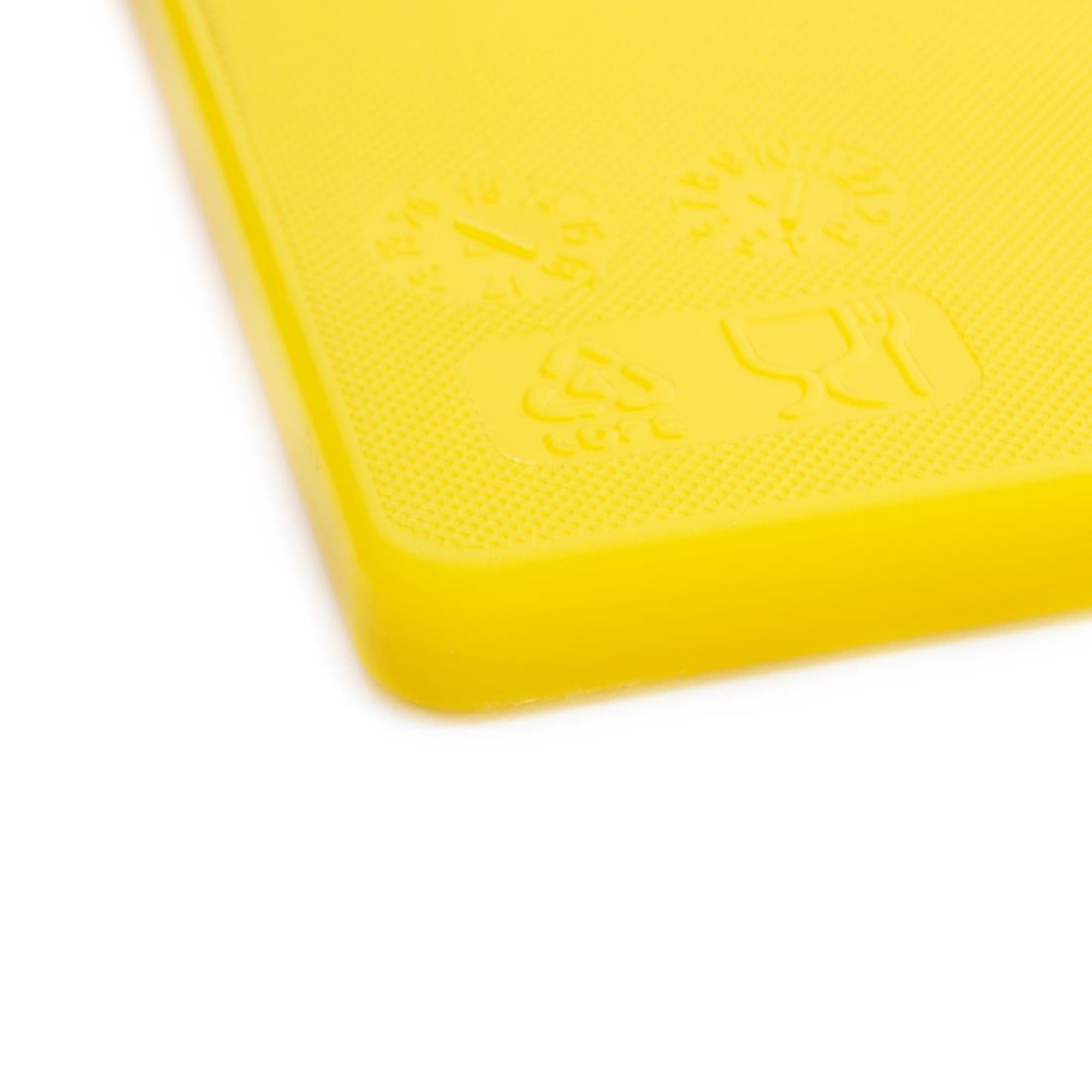 Picture of Hygiplas Low Density Antibacterial Chopping Board Yellow 450x300x10mm