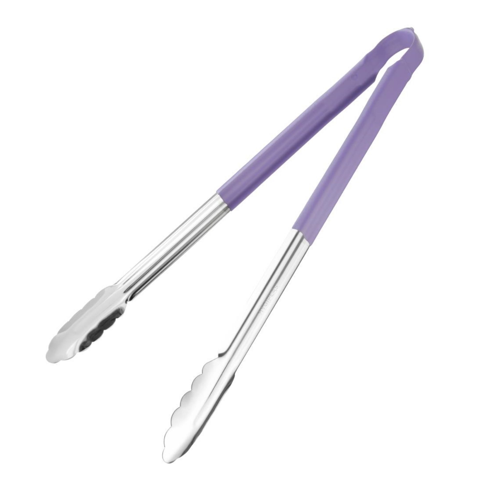 Picture of Hygiplas Colour Coded Serving Tong Purple - 405mm - HC853