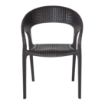 Picture of Bolero PP Rattan Wraparound Armchairs (Pack of 4) - GR363