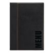 Picture of Securit Contemporary Menu Cover Black A4 - H713