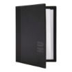 Picture of Securit Contemporary Menu Cover Black A4 - H713