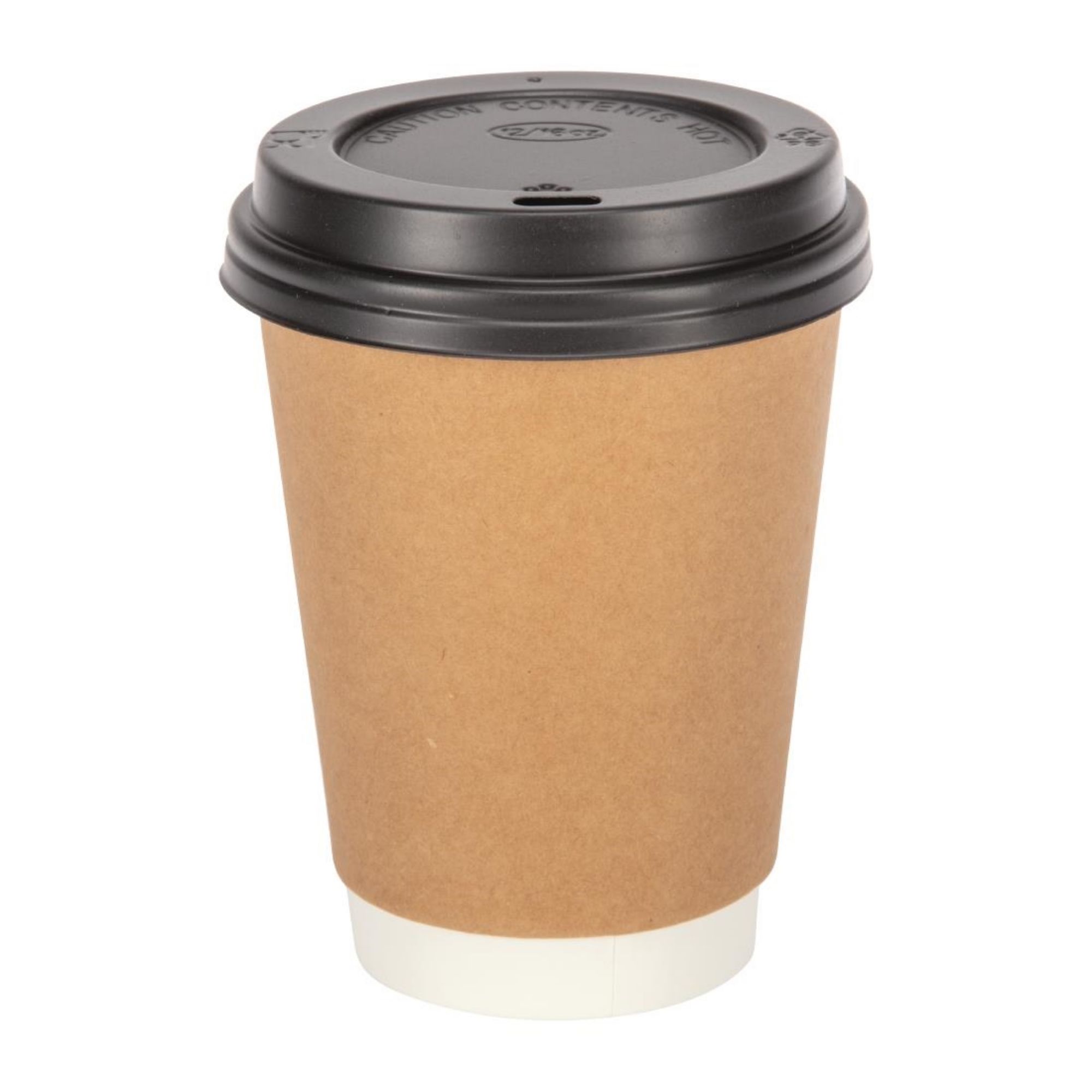 Picture of Fiesta Recyclable Coffee Cups Double Wall Kraft 340ml / 12oz (Pack of 500)