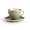 Picture of Olympia Kiln Cappuccino Saucer Moss 140mm (Pack of 6) - GP479