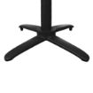 Picture of Bolero Aluminium Flip Top Table Base Black - GP773