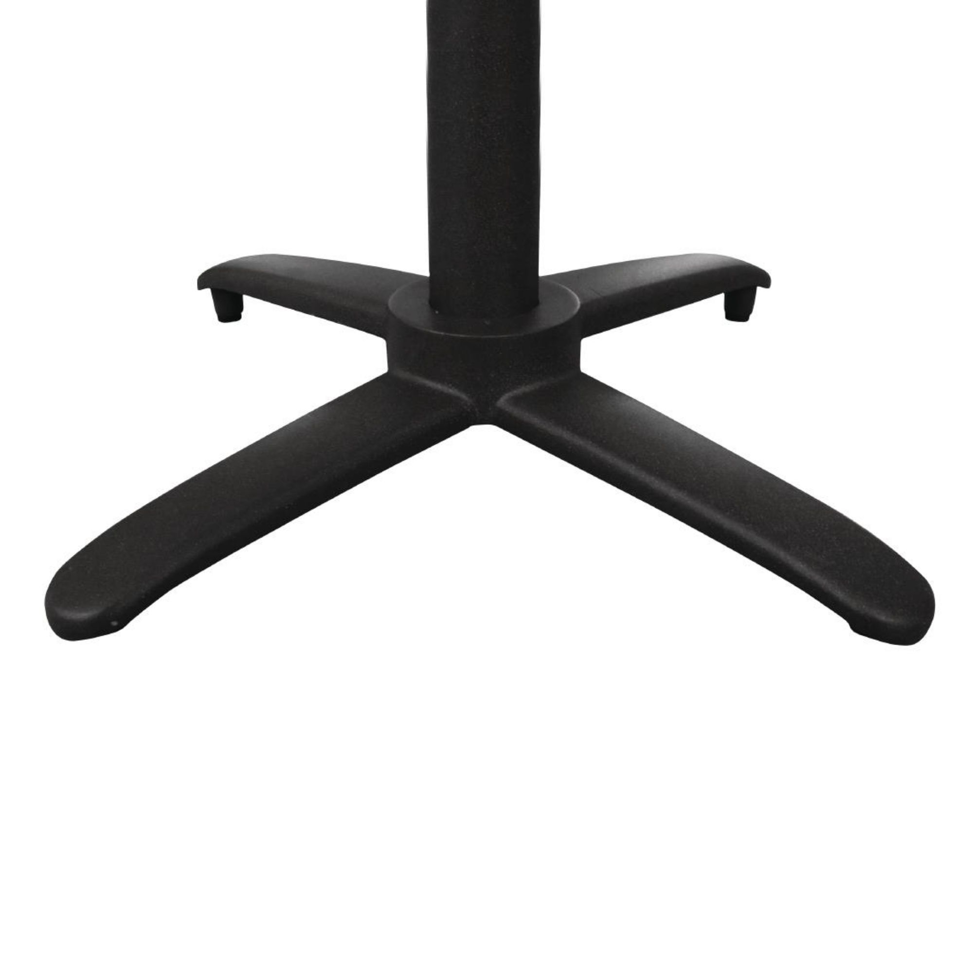 Picture of Bolero Aluminium Flip Top Table Base Black