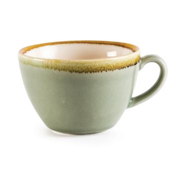 Picture of Olympia Kiln Cappuccino Cup Moss 340ml (Pack of 6)