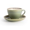 Picture of Olympia Kiln Cappuccino Cup Moss 340ml (Pack of 6) - GP480