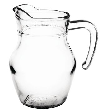 Picture of Olympia Glass Jug 0.5Ltr (Pack of 6)