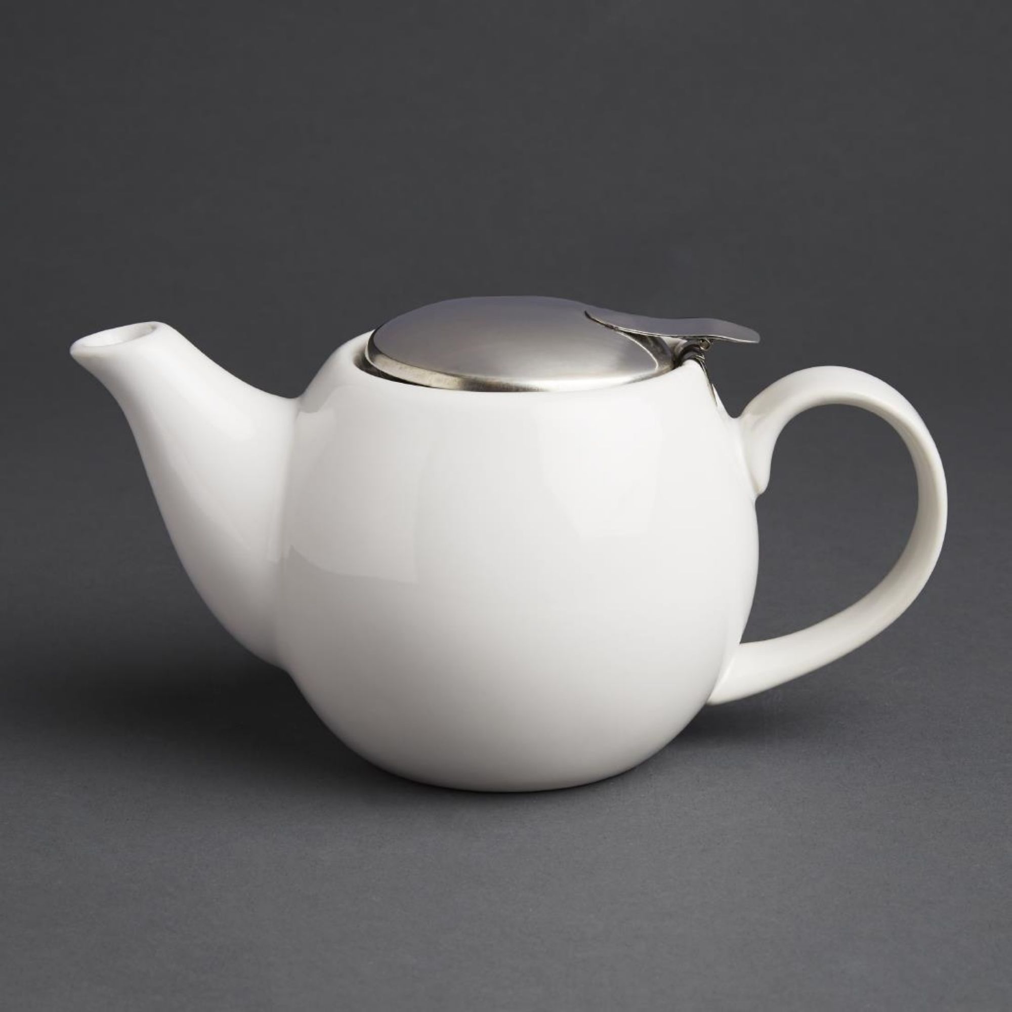 Picture of Olympia Cafe Teapot White - 510ml 17.2fl oz (Box 1)