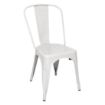 Picture of Bolero Bistro Steel Side Chair White (Pack of 4) - GL332