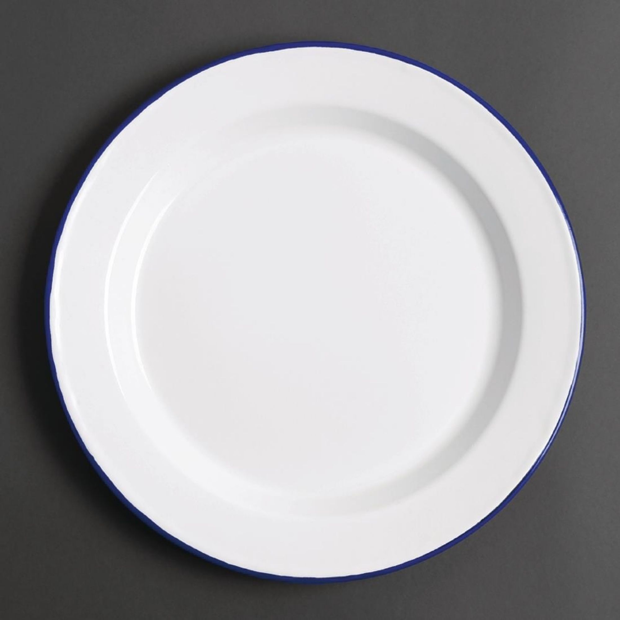 Picture of Olympia Enamel Dinner Plates 245mm (Pack of 6) - GM512