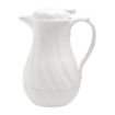 Picture of Olympia Insulated Swirl Jug White 2Ltr - GL971