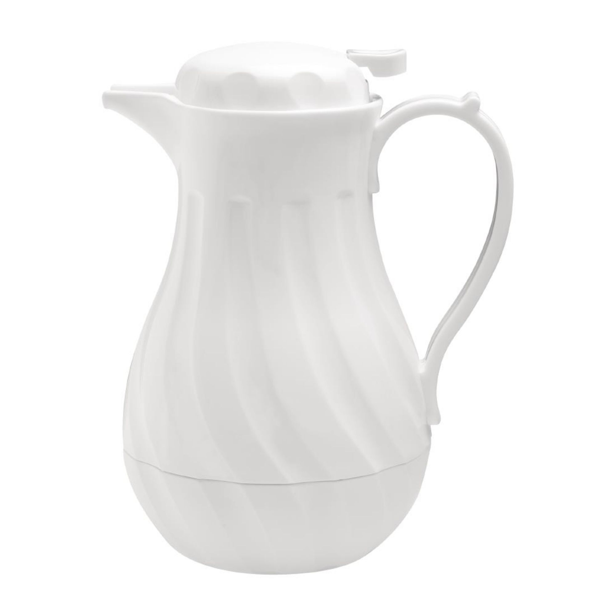 Picture of Olympia Insulated Swirl Jug White 2Ltr - GL971