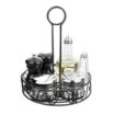 Picture of Olympia Wire Condiment Holder Black - GM245