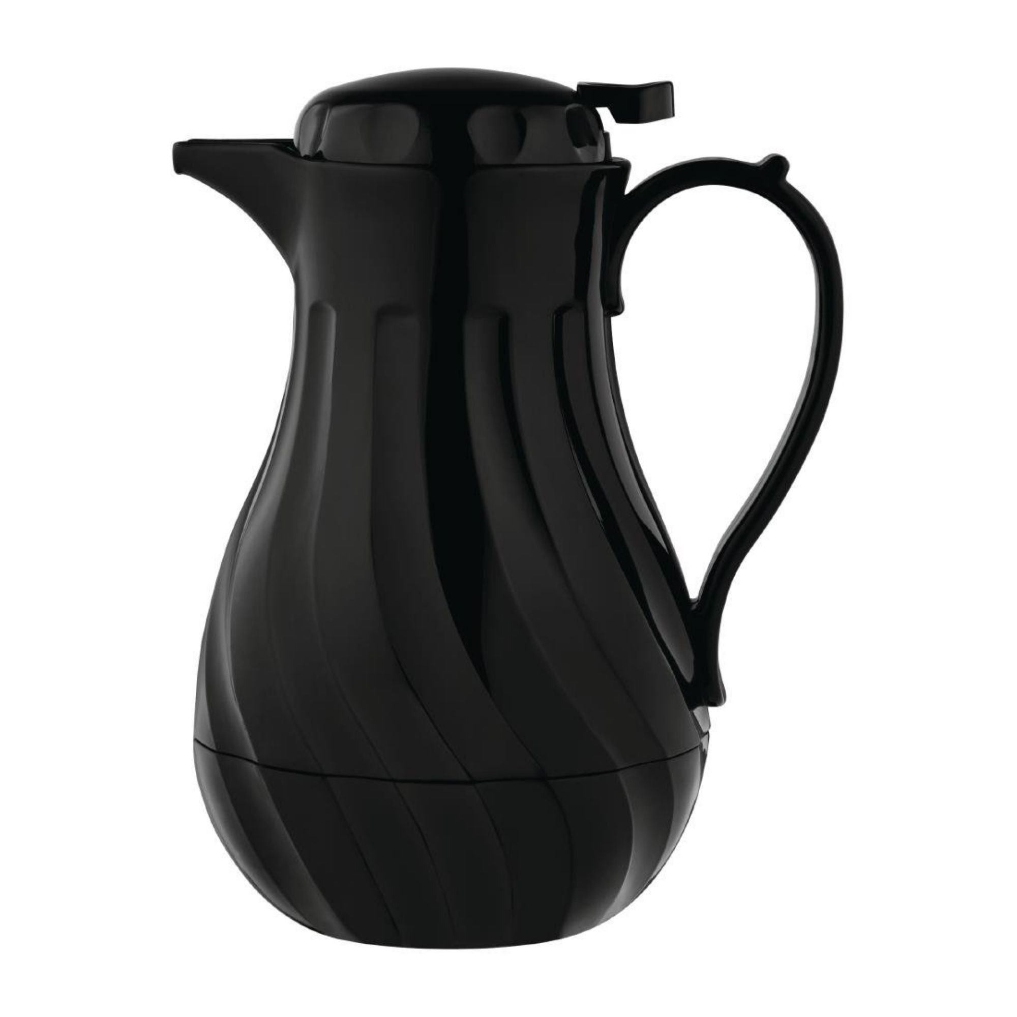 Picture of Olympia Insulated Swirl Jug Black 2Ltr - GL970
