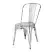 Picture of Bolero Bistro Galvanised Steel Side Chairs (Pack of 4) - GL338