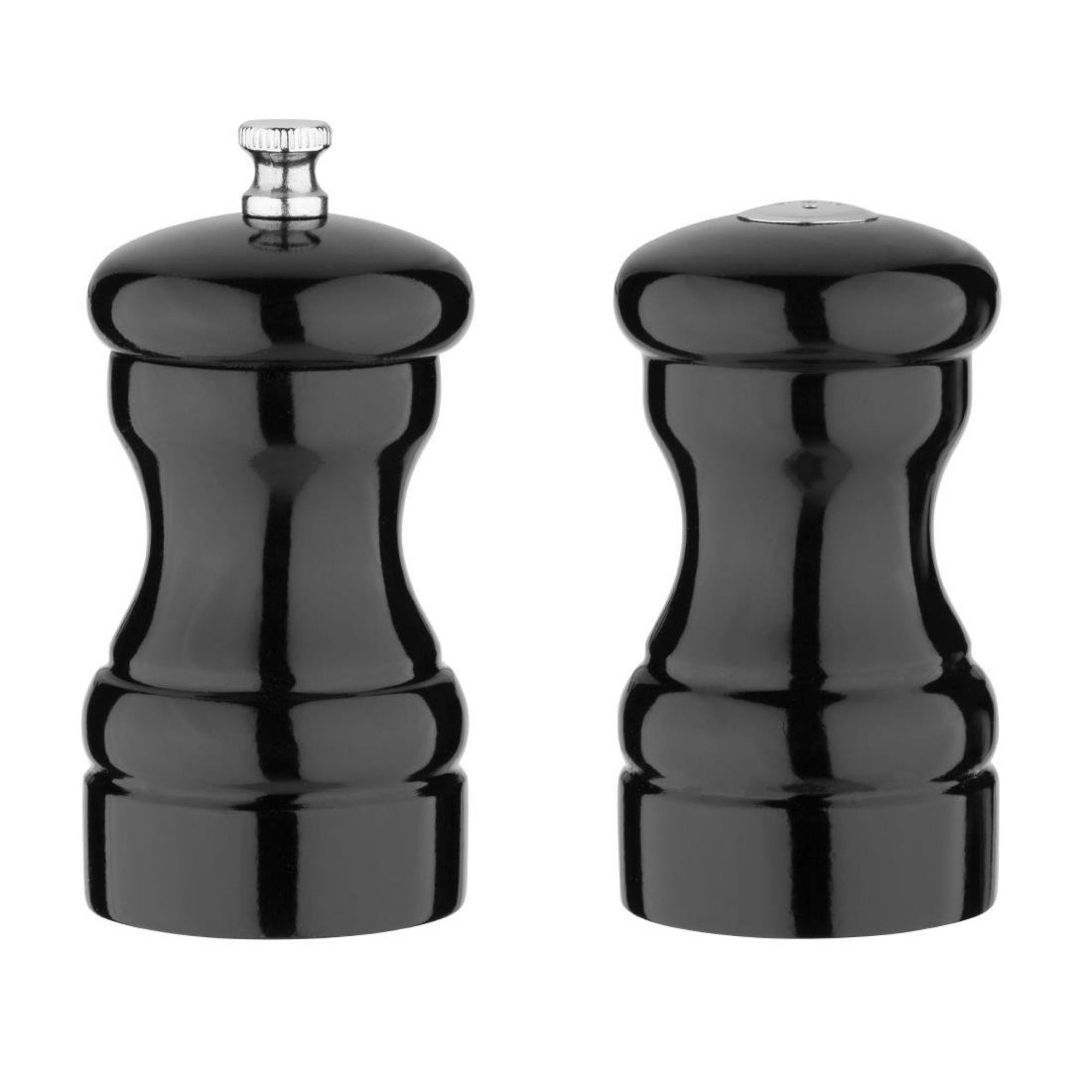 Picture of Olympia Salt and Pepper Set Black