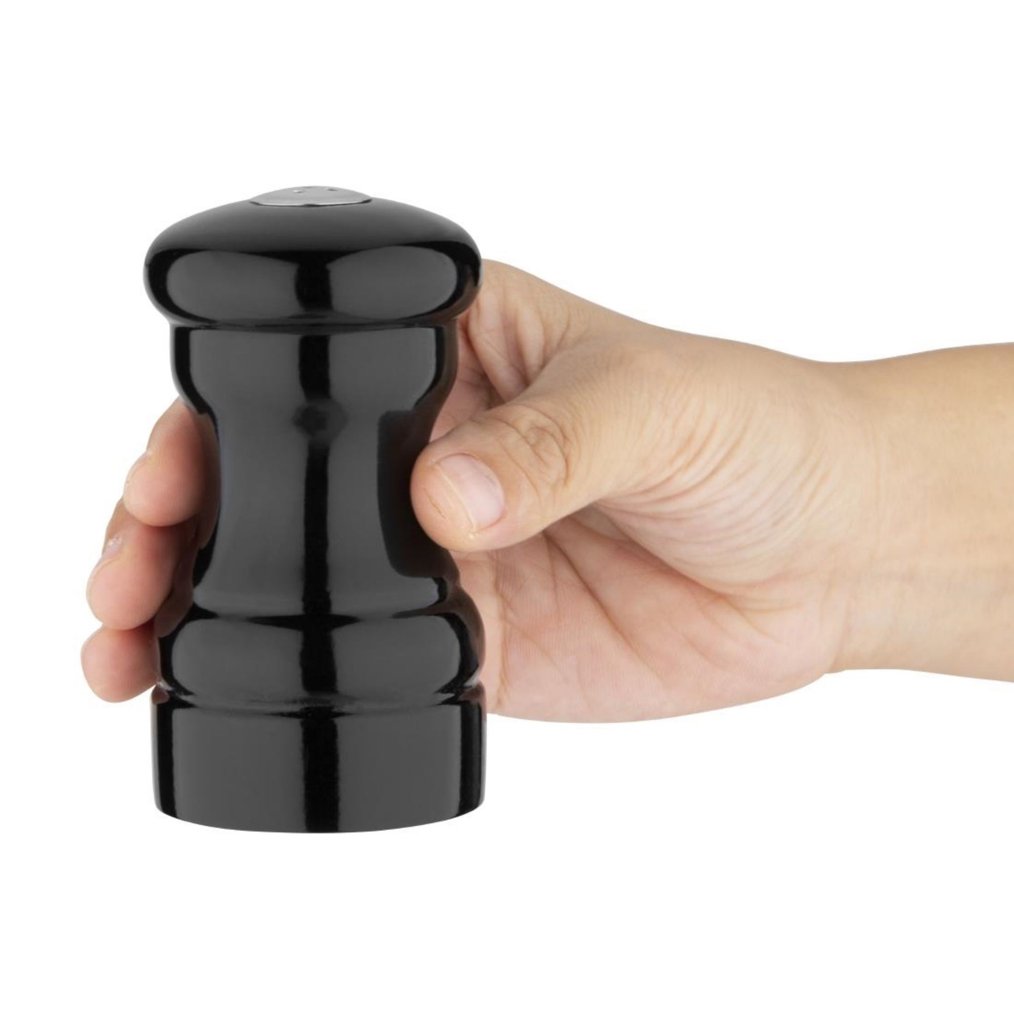 Picture of Olympia Salt and Pepper Set Black