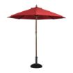 Picture of Bolero Round Parasol 3m Diameter Red - GL305