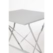 Picture of Bolero Square Pavement Style Steel Table Grey 600mm - GK988