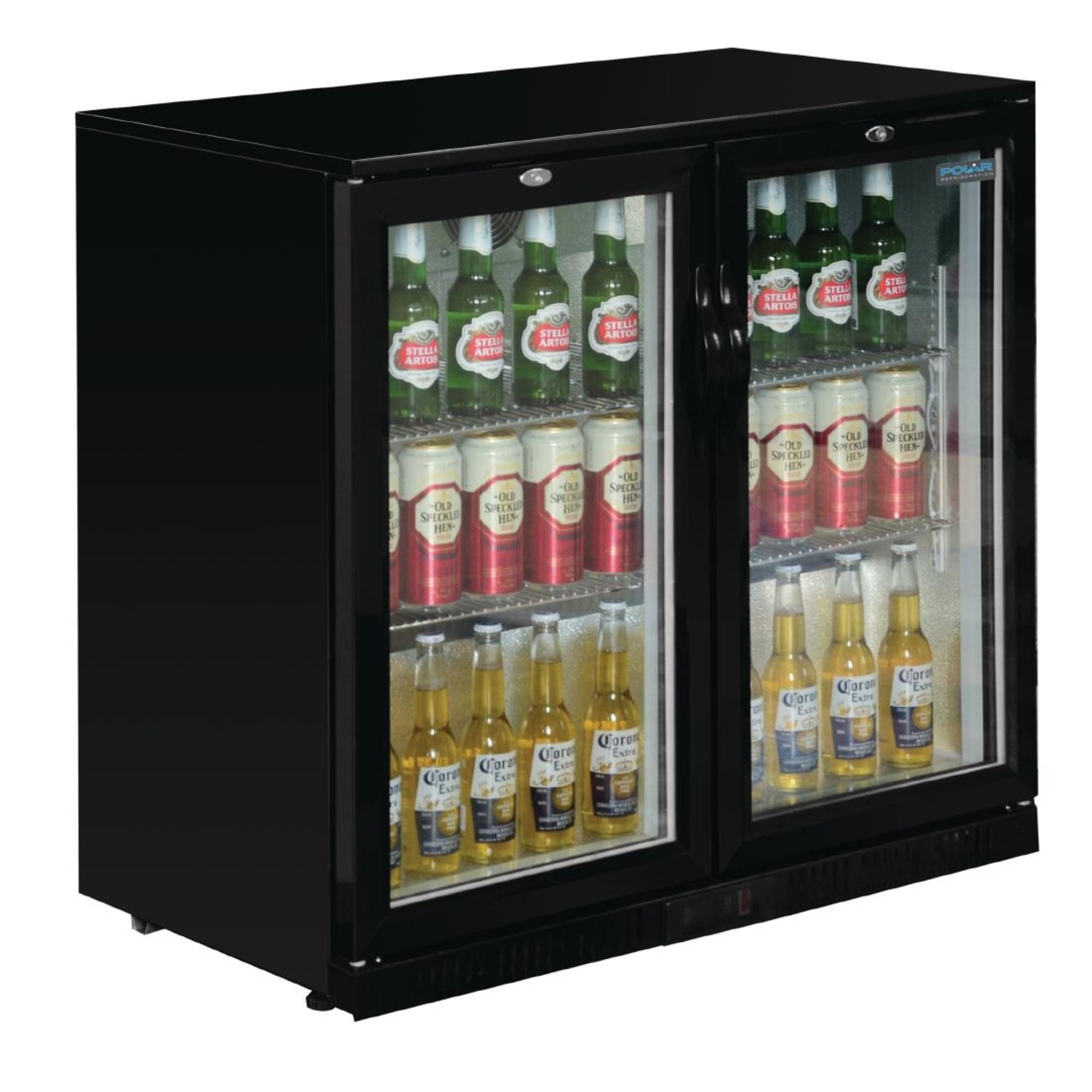 Picture of Polar G-Series Back Bar Cooler with Hinged Doors 208Ltr