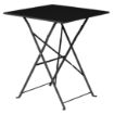 Picture of Bolero Black Square Pavement Style Steel Table - GK989