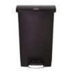 Picture of Rubbermaid Slim Jim Pedal Bin Black 50Ltr - GL028
