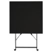 Picture of Bolero Black Square Pavement Style Steel Table - GK989