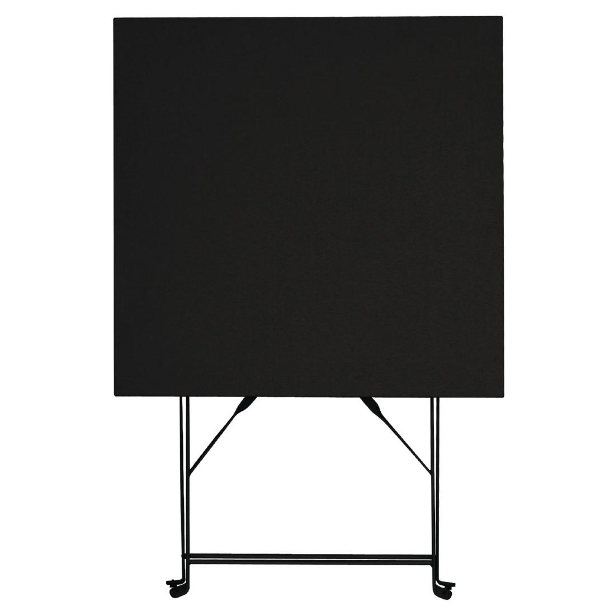 Picture of Bolero Black Square Pavement Style Steel Table