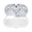 Picture of Jantex Micro Twin Toilet Roll Dispenser - GL062