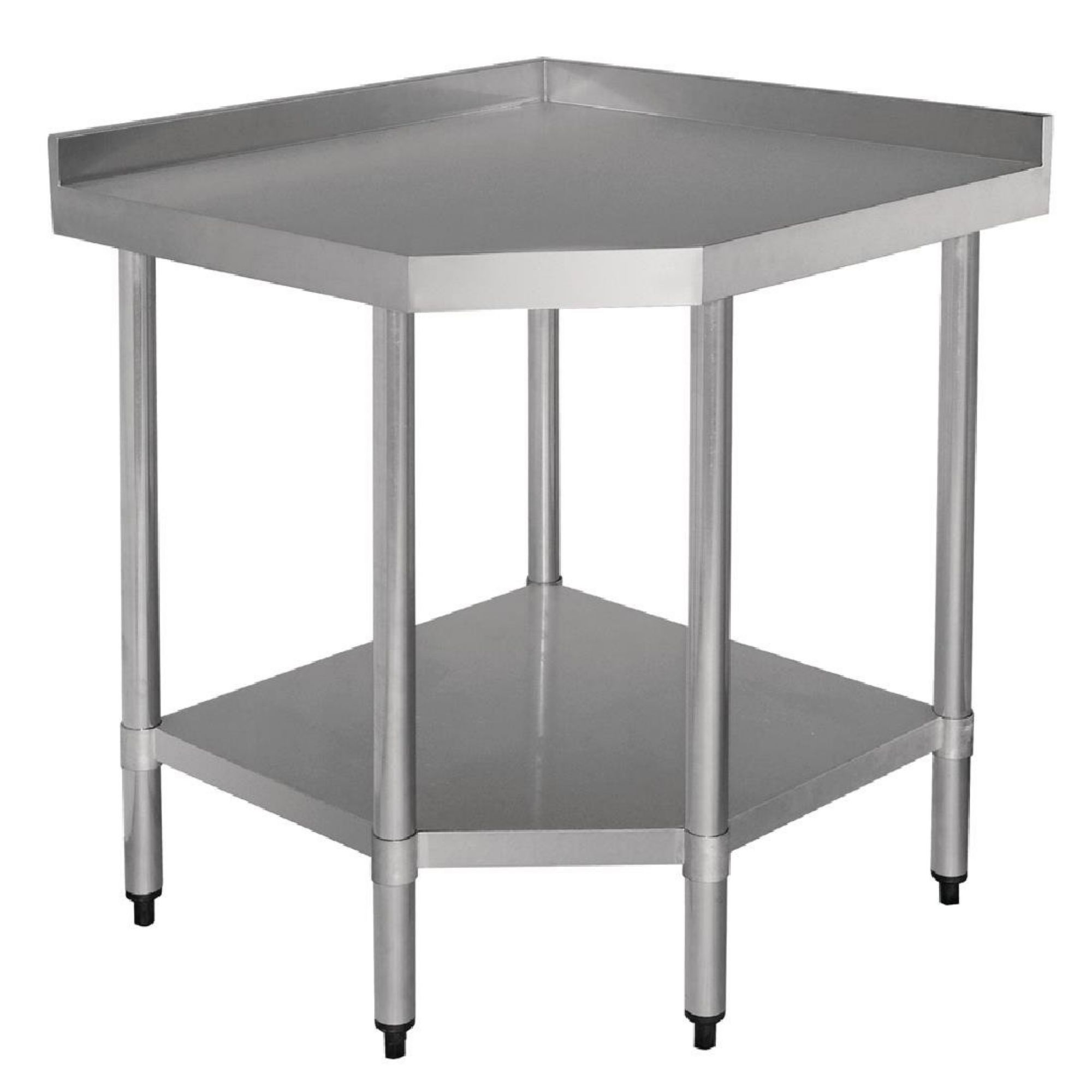 Picture of Vogue Stainless Steel Corner Table 700mm - GL278