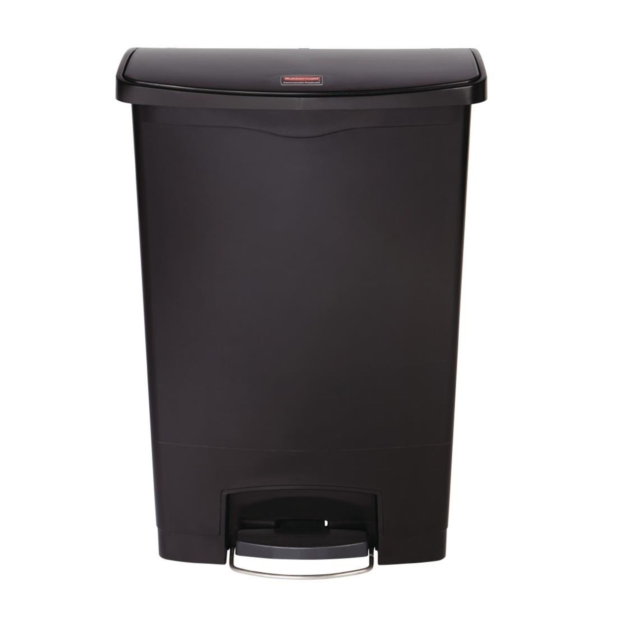 Picture of Rubbermaid Slim Jim Pedal Bin Black 90Ltr