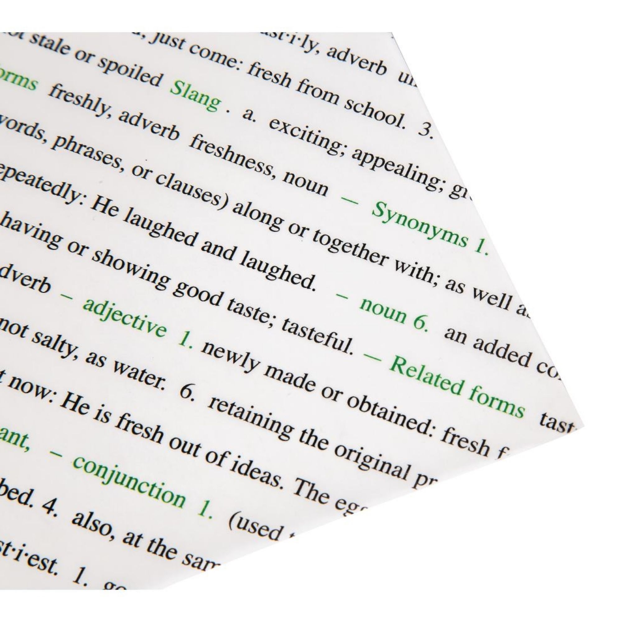 Picture of Greaseproof Paper Sheets Fresh and Tasty Print 255 x 203mm (Pack of 500)