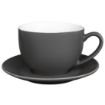 Picture of Olympia Cafe Saucer Charcoal (Fits GK075) - 158mm 6 1/4" (Box 12) - GL049