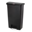 Picture of Rubbermaid Slim Jim Pedal Bin Black 68Ltr - GL034