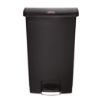 Picture of Rubbermaid Slim Jim Pedal Bin Black 68Ltr - GL034
