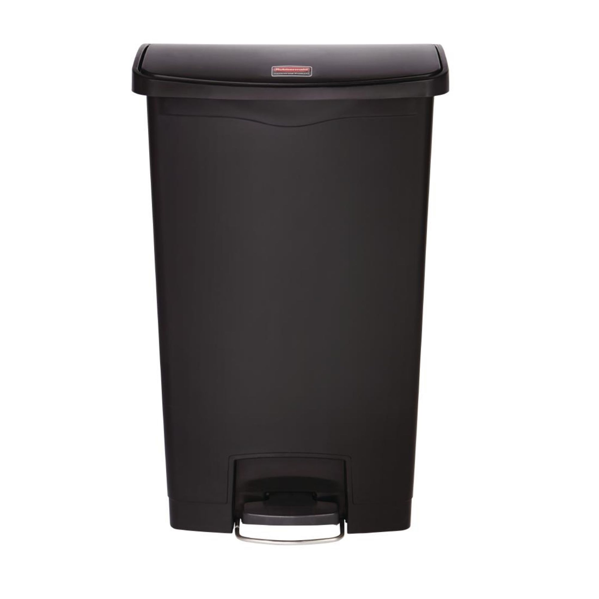 Picture of Rubbermaid Slim Jim Pedal Bin Black 68Ltr