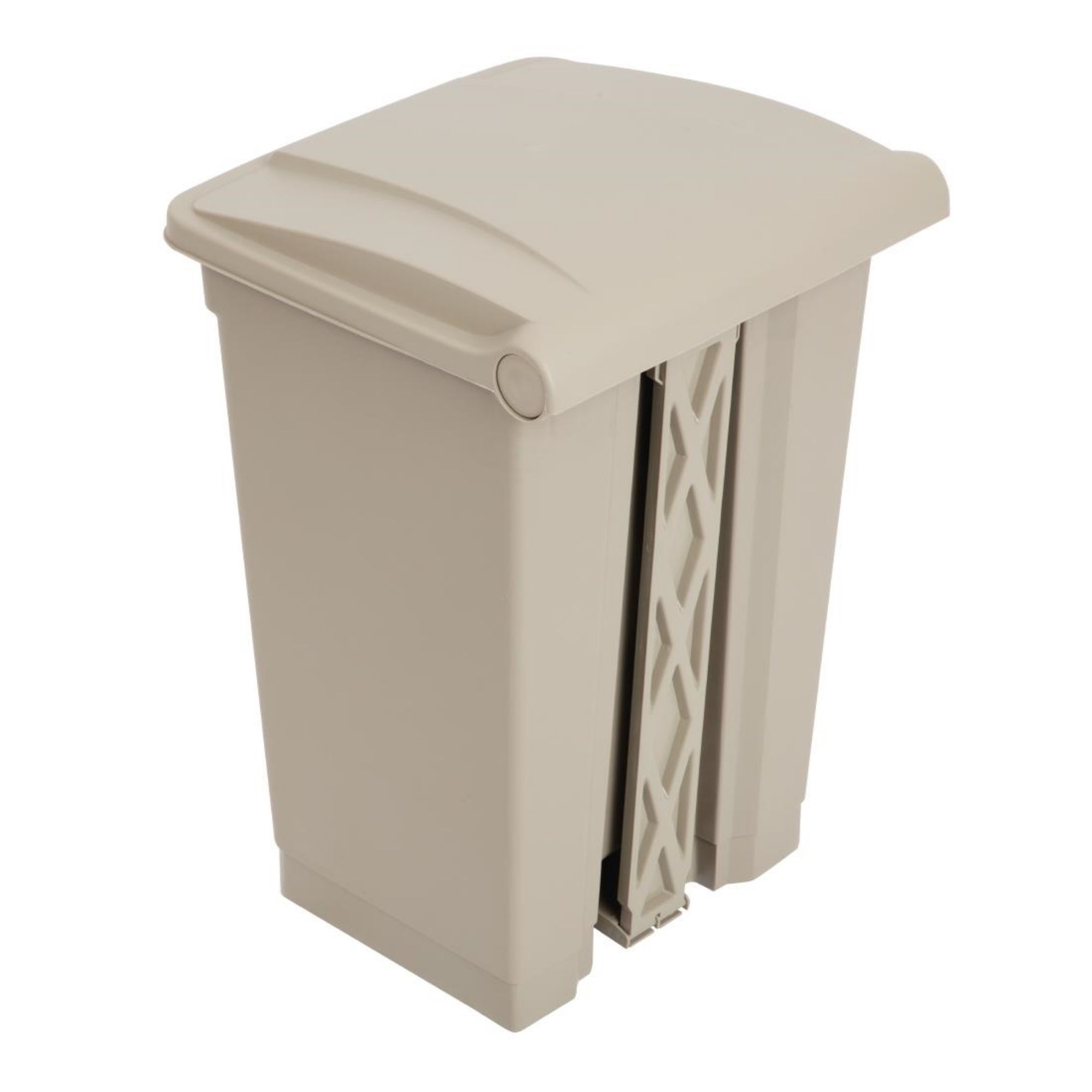 Picture of Jantex Kitchen Pedal Bin Beige 45Ltr