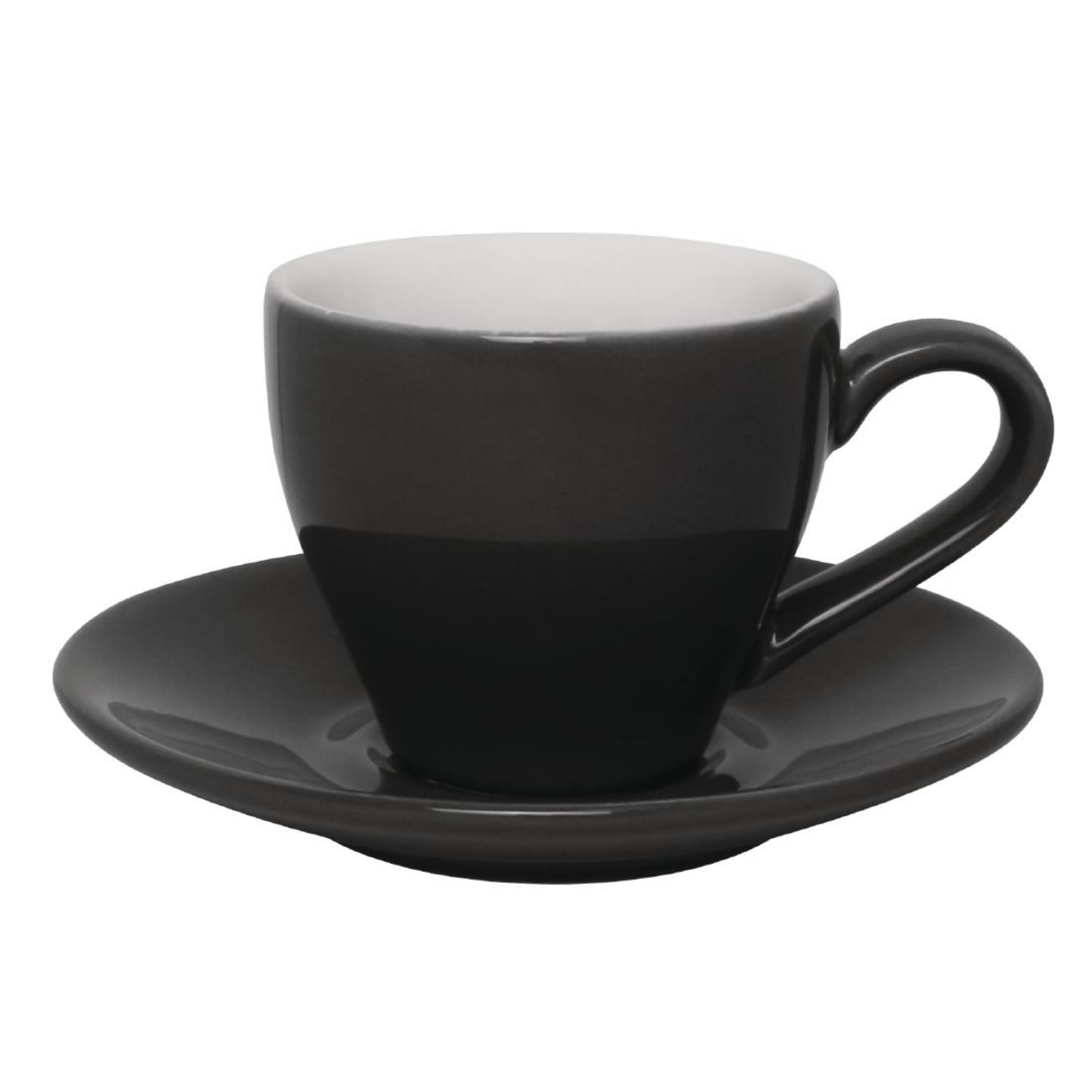 Picture of Olympia Cafe Espresso Saucer Charcoal (Fits GK072) (Box 12)