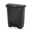 Picture of Rubbermaid Slim Jim Step on Front Pedal Black 30Ltr - GL022