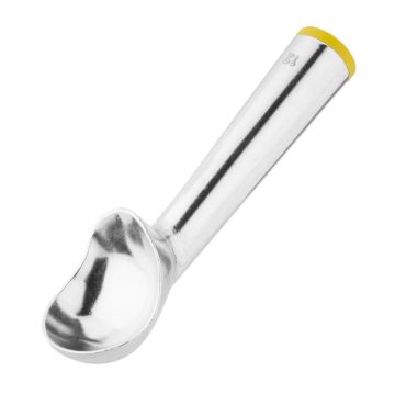 Picture of Vogue Ice Cream Scoop Yellow Cap 3oz